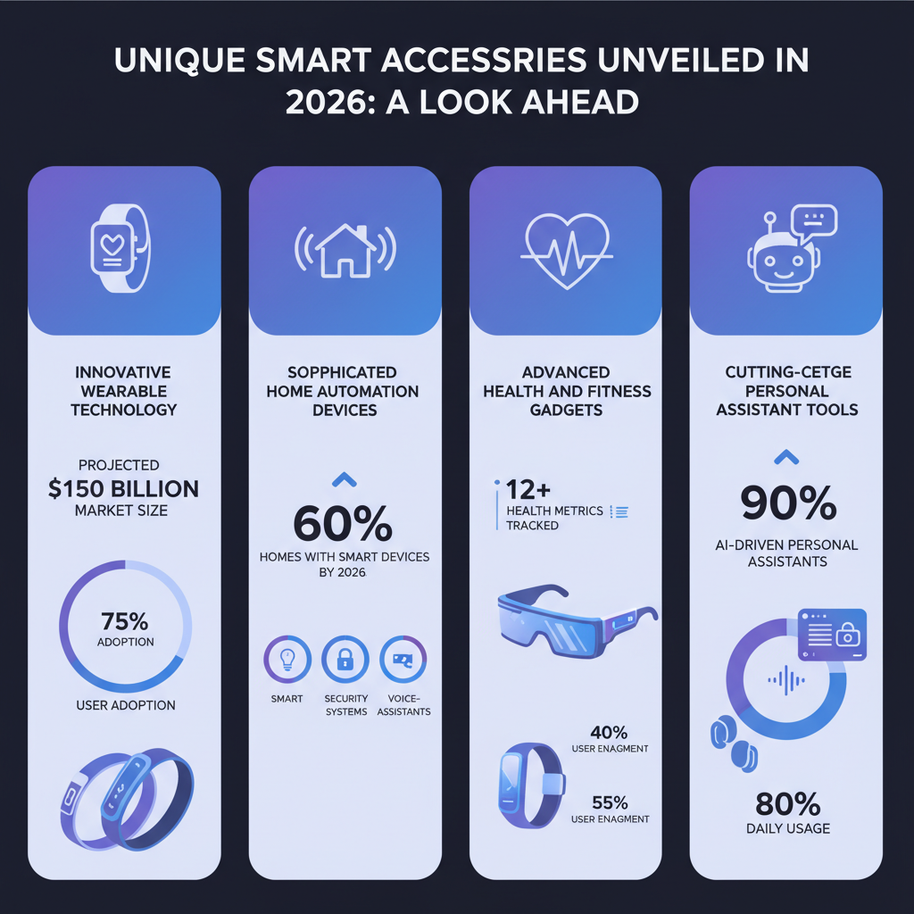 Infographic: Unique Smart Accessories Unveiled in 2026: A Look Ahead
