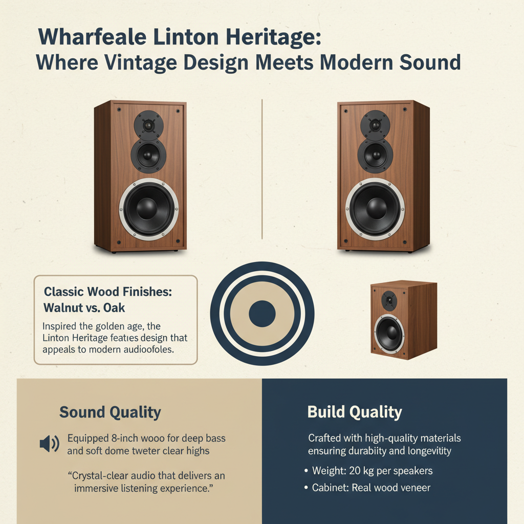 Infographic: Wharfedale Linton Heritage Review: Vintage Design Meets Modern Sound