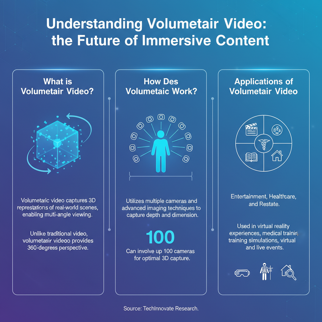 Infographic: What Is Volumetric Video and How It Functions