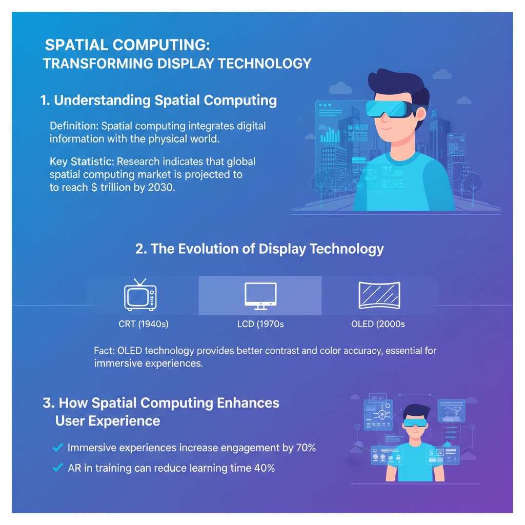 Infographic: What is Spatial Computing and Its Influence on Display Technology?