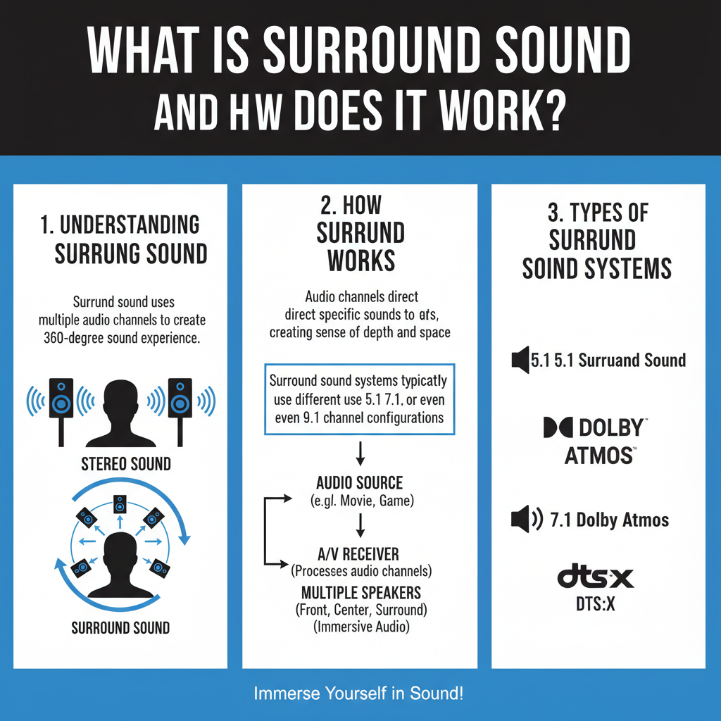 Infographic: What is Surround Sound and How Does It Work?