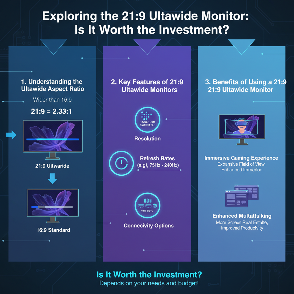 Infographic: What is a 21:9 Ultrawide Monitor and Is It Worth It?