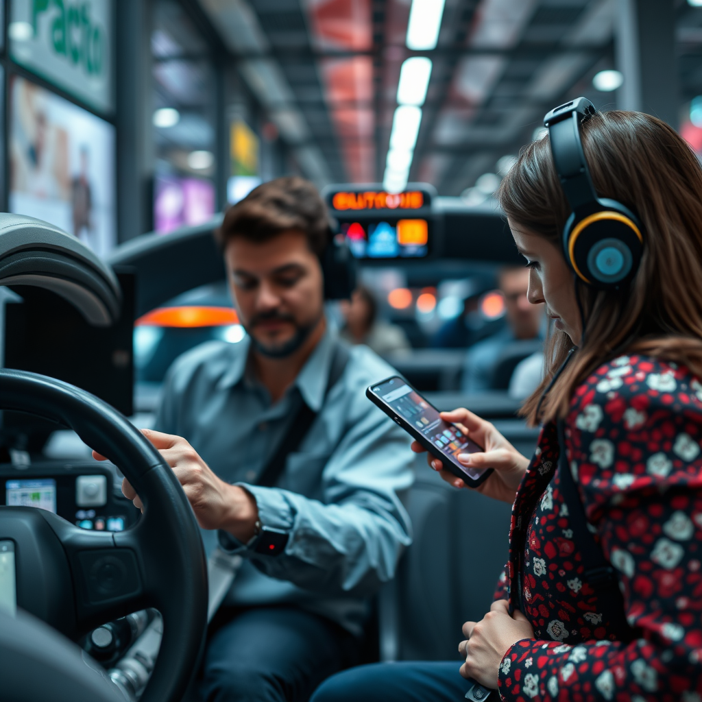 The Rise of Ride-Sharing Apps - AI Robotaxis Compete with Ride-Sharing Apps