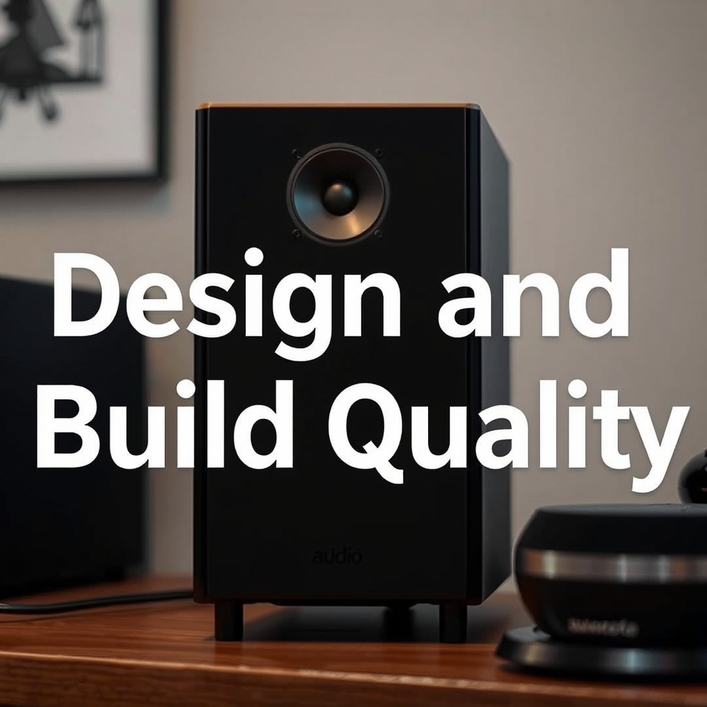 Design and Build Quality - Audioengine HD6 vs. Vanatoo Transparent One Encore: Best Powered Bookshelf Speaker?
