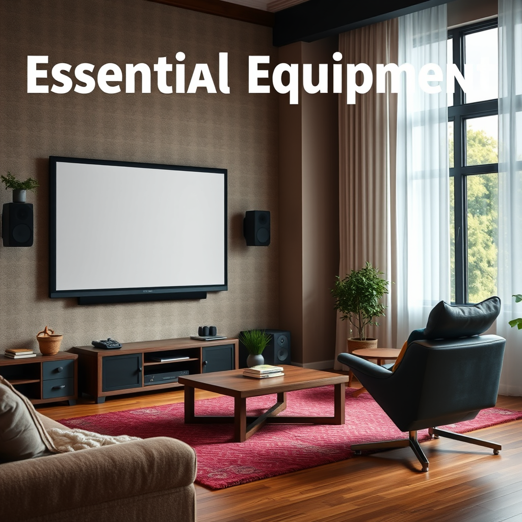Essential Equipment for Apartments - Best Home Theater Setups for Apartments