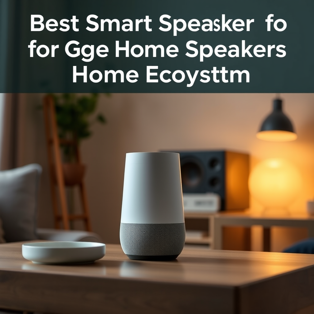 Best Smart Speakers for Google Home Ecosystem - Best Smart Speakers for Home Automation