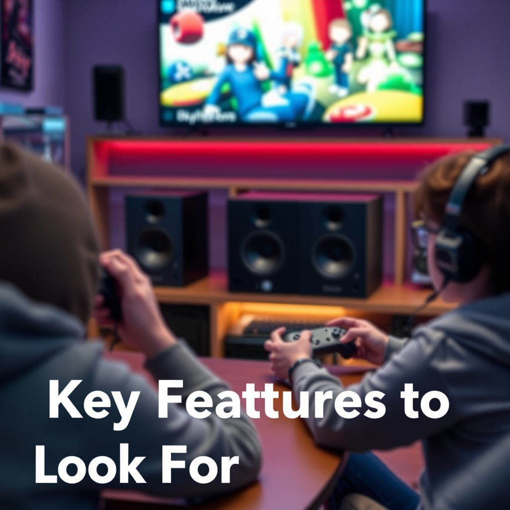 Key Features to Look For - Best Sound Systems for Gaming Consoles