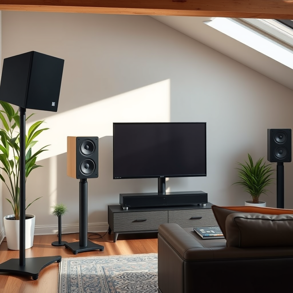 Choosing the Right Height - Best Speaker Stands for Klipsch, Sonos, and Bose Speakers