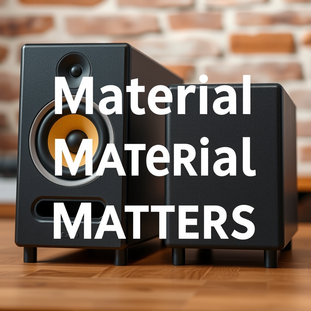 Material Matters - Best Speaker Stands for Klipsch, Sonos, and Bose Speakers