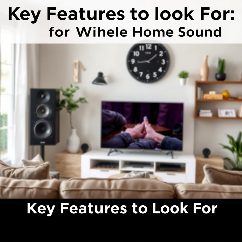 Key Features to Look For - Best Wireless Audio Systems for Whole-Home Sound