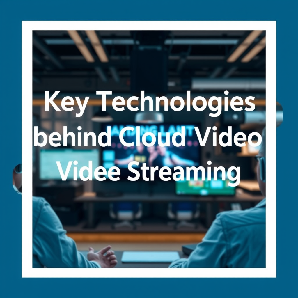 Key Technologies Behind Cloud Video Streaming - Cloud-Based Video Streaming: How It Works