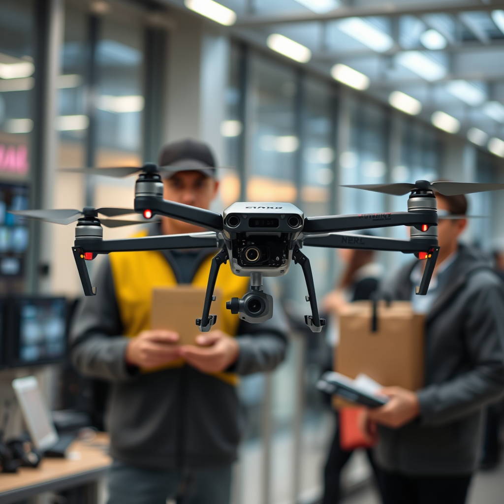 Technology Behind Delivery Drones - Delivery Drones Approved for Urban Use