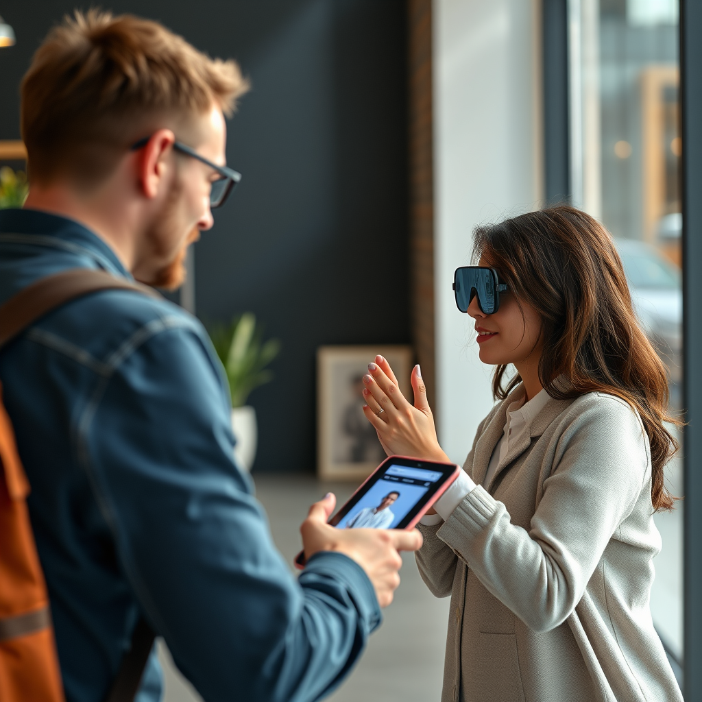 Benefits of Augmented Reality in Productivity Benefits of Augmented Reality in Productivity - Dual-Screen Productivity Devices with AR + Media Displays