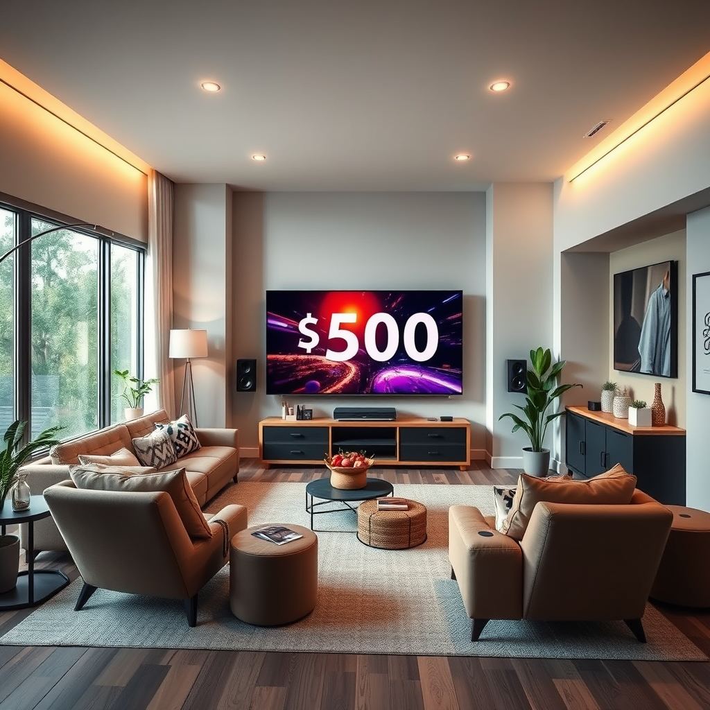 How to Build an Amazing $500 Home Theater System