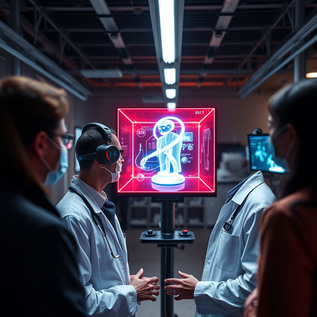 The Role of AI in Holography - How AI Enhances Holographic Displays for Medical Training