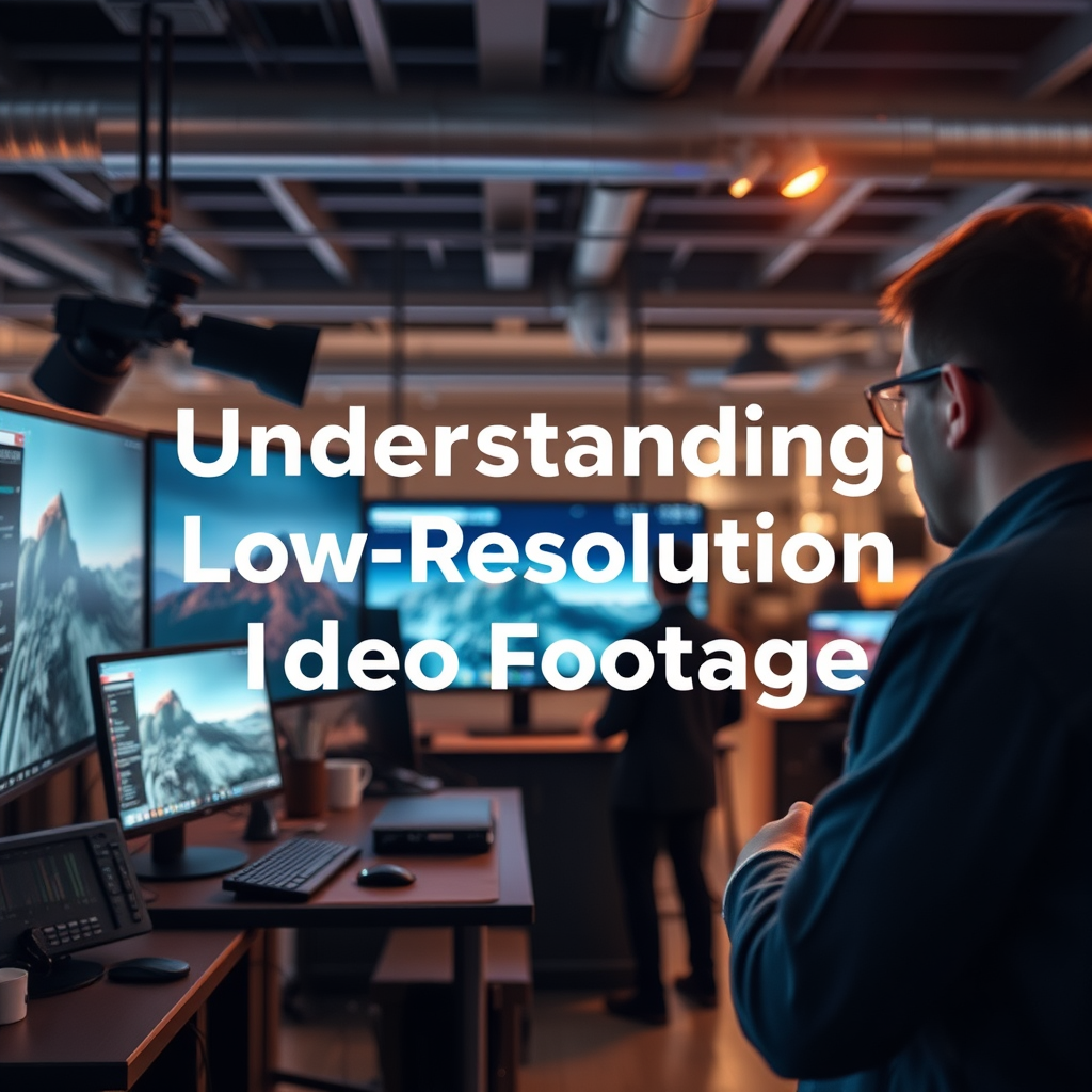 Understanding Low-Resolution Video Footage - How AI Enhances Low-Resolution Video Footage