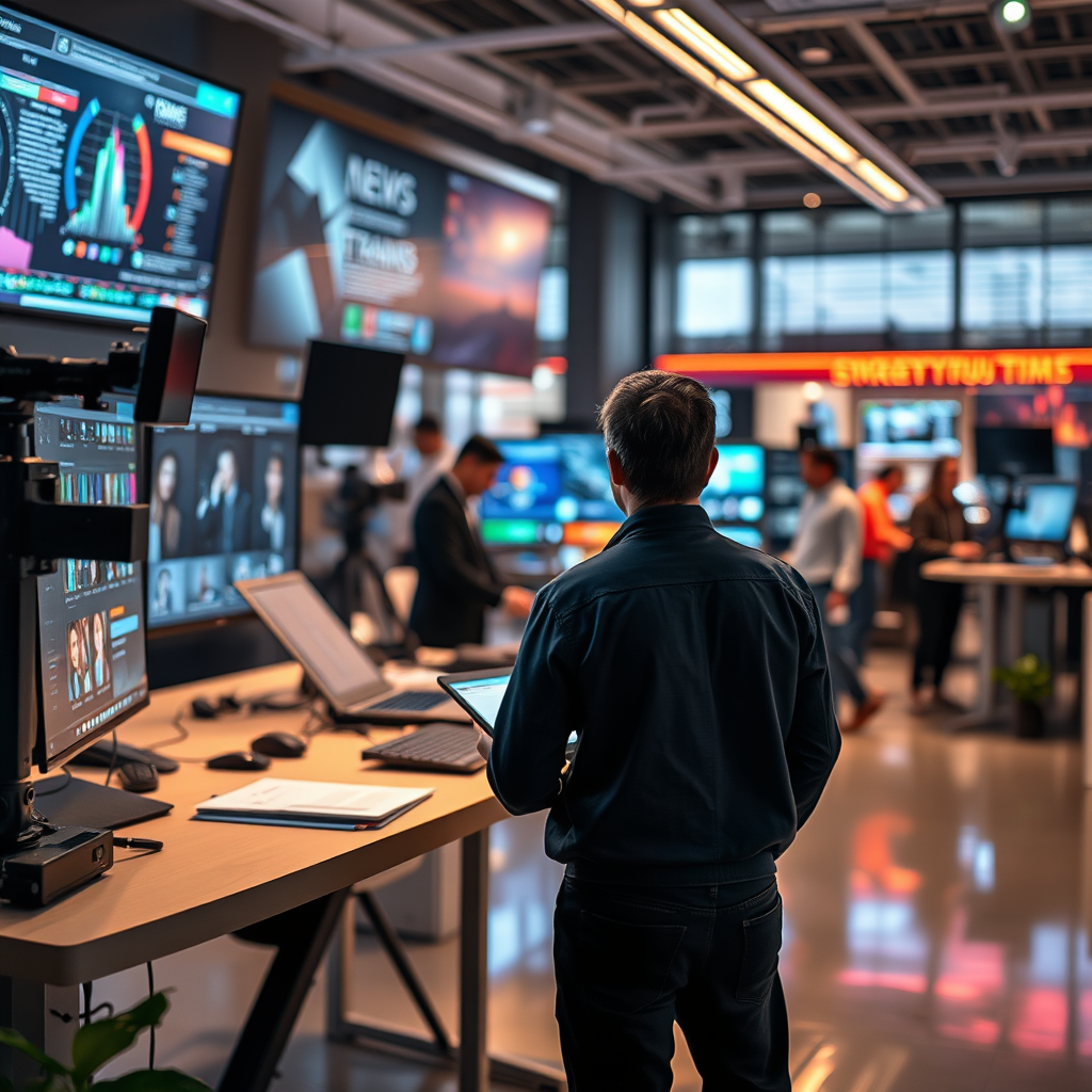 Understanding AI in News Generation - How AI Generates Dynamic News Video Segments Based on Trends