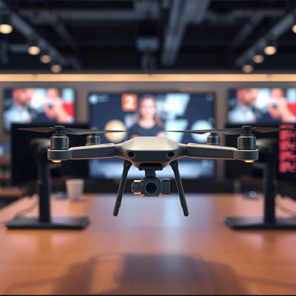 The Role of AI in Drone Network Automation - How AI Helps in Automated Live Streaming via Drone Networks