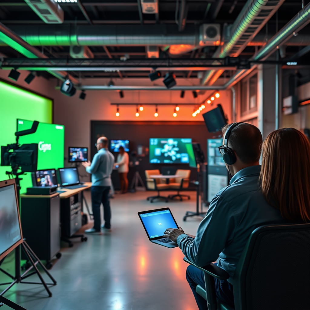 The Evolution of Green Screen Technology - How AI-Powered AI-Generated Backgrounds Enhance Green Screen Filmmaking