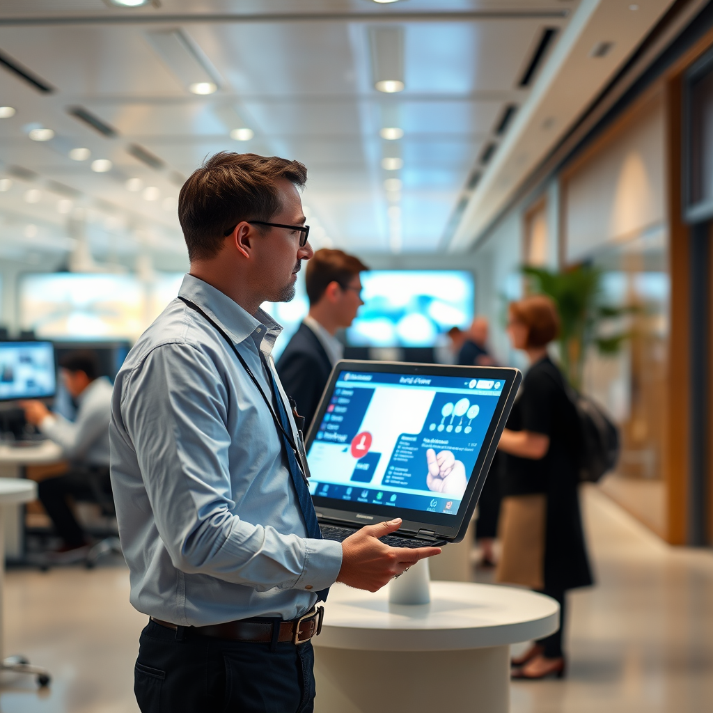 Enhancing Communication - How AI-Powered Smart Displays Assist Elderly Patients