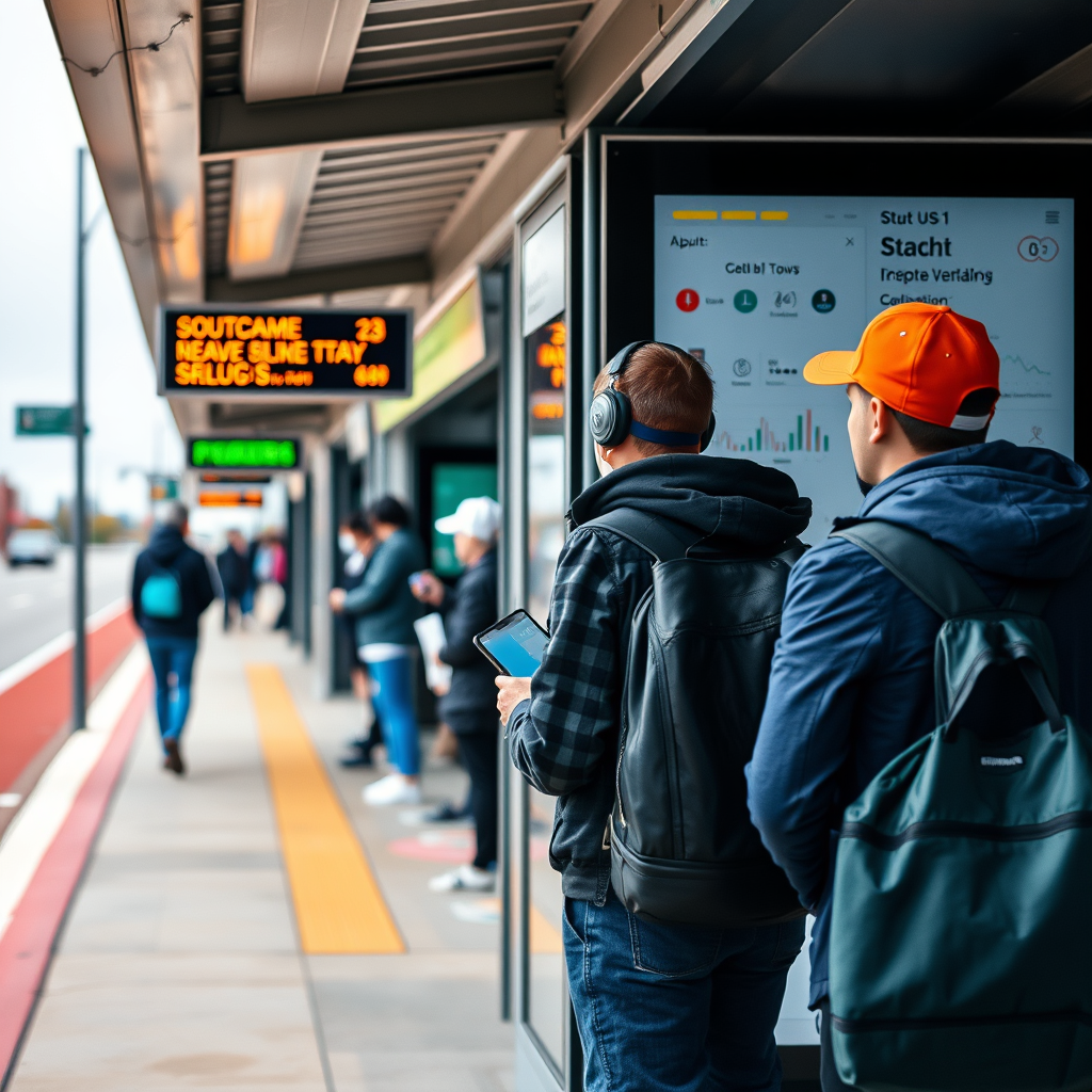 Improved Passenger Experience Improved Passenger Experience - How Smart Bus Stop Displays Improve Public Transportation