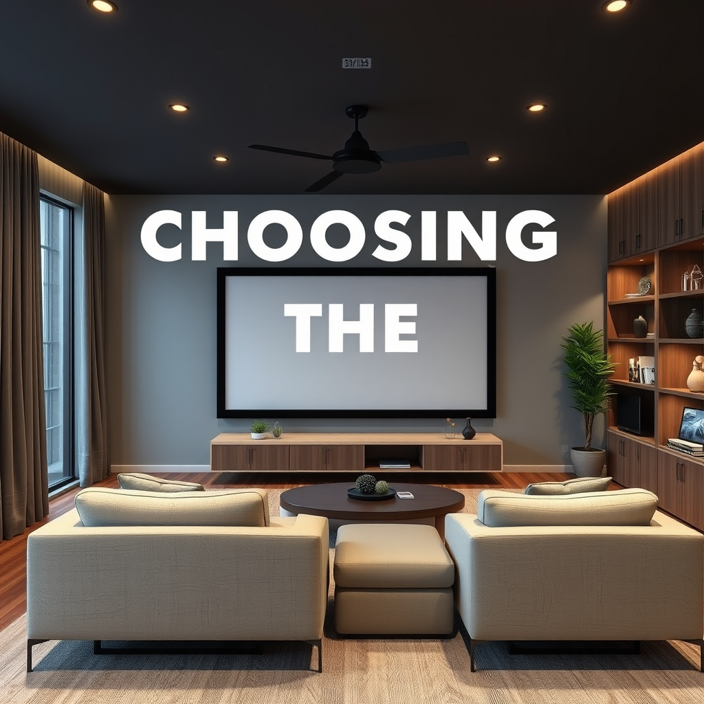 Choosing the Right Space - How to Build a Custom Home Theater System
