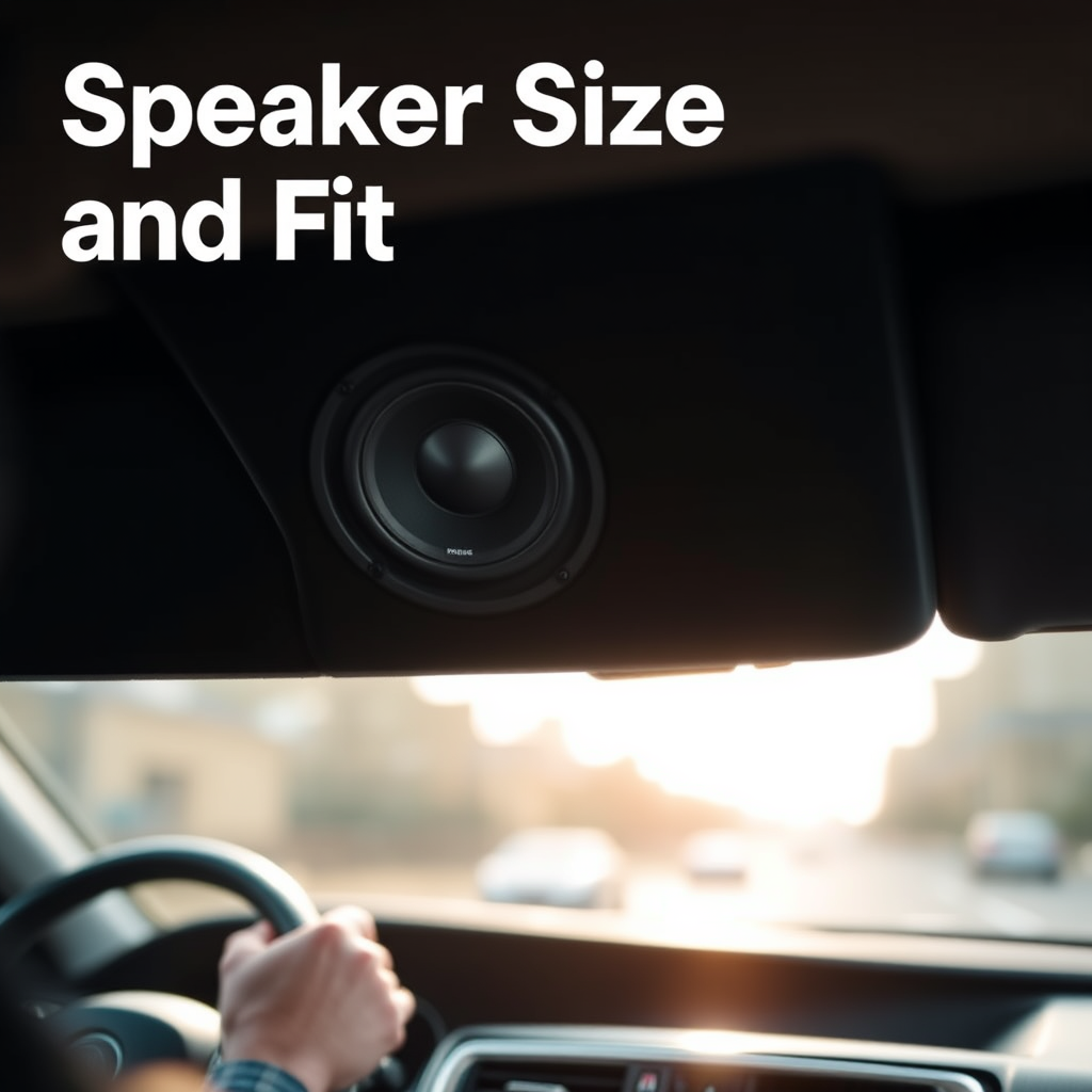 Speaker Size and Fit - How to Choose the Best Dash Speakers for Your Car