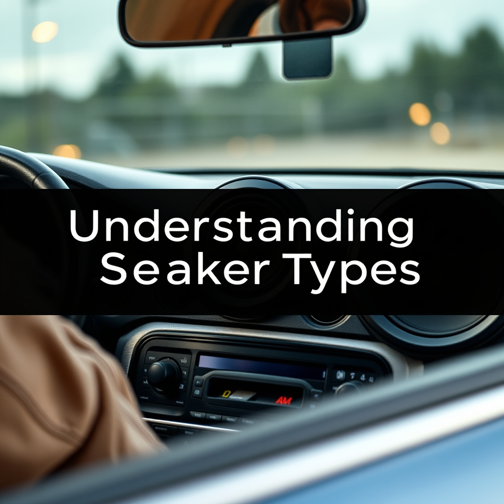 Understanding Speaker Types - How to Choose the Right Car Speakers