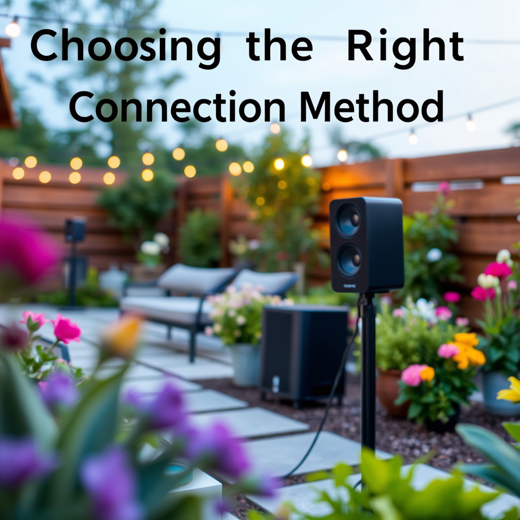 Choosing the Right Connection Method - How to Connect Multiple Outdoor Speakers for a Party