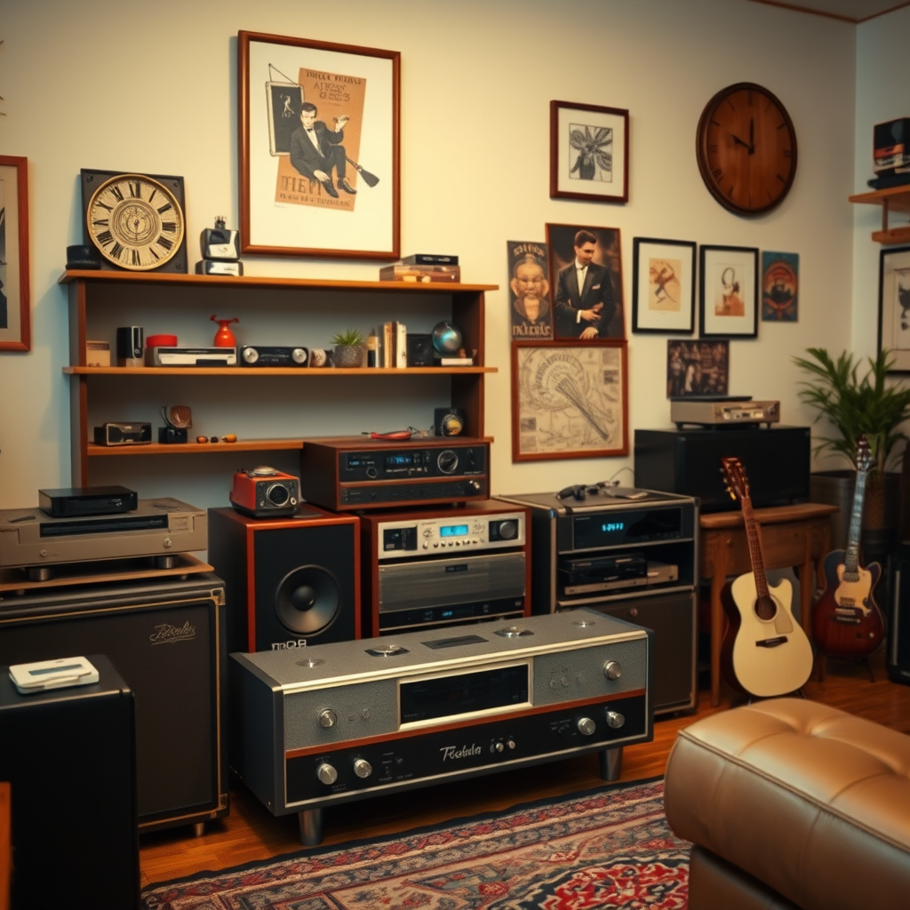Selecting Vintage Audio Equipment - How to Create a Retro-Themed Hi-Fi Listening Room