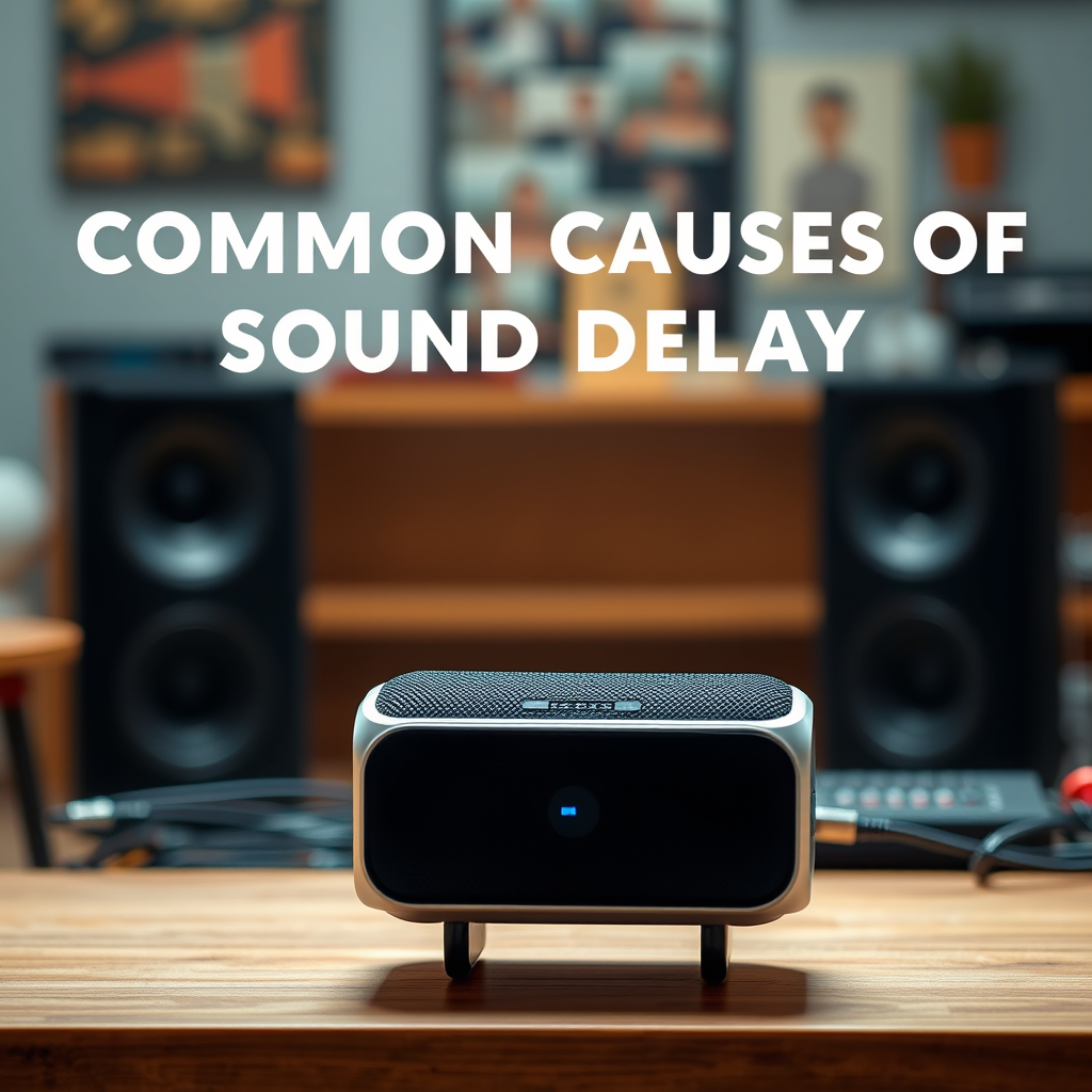 Common Causes of Sound Delay - How to Fix Sound Delay Issues in Bluetooth Speakers
