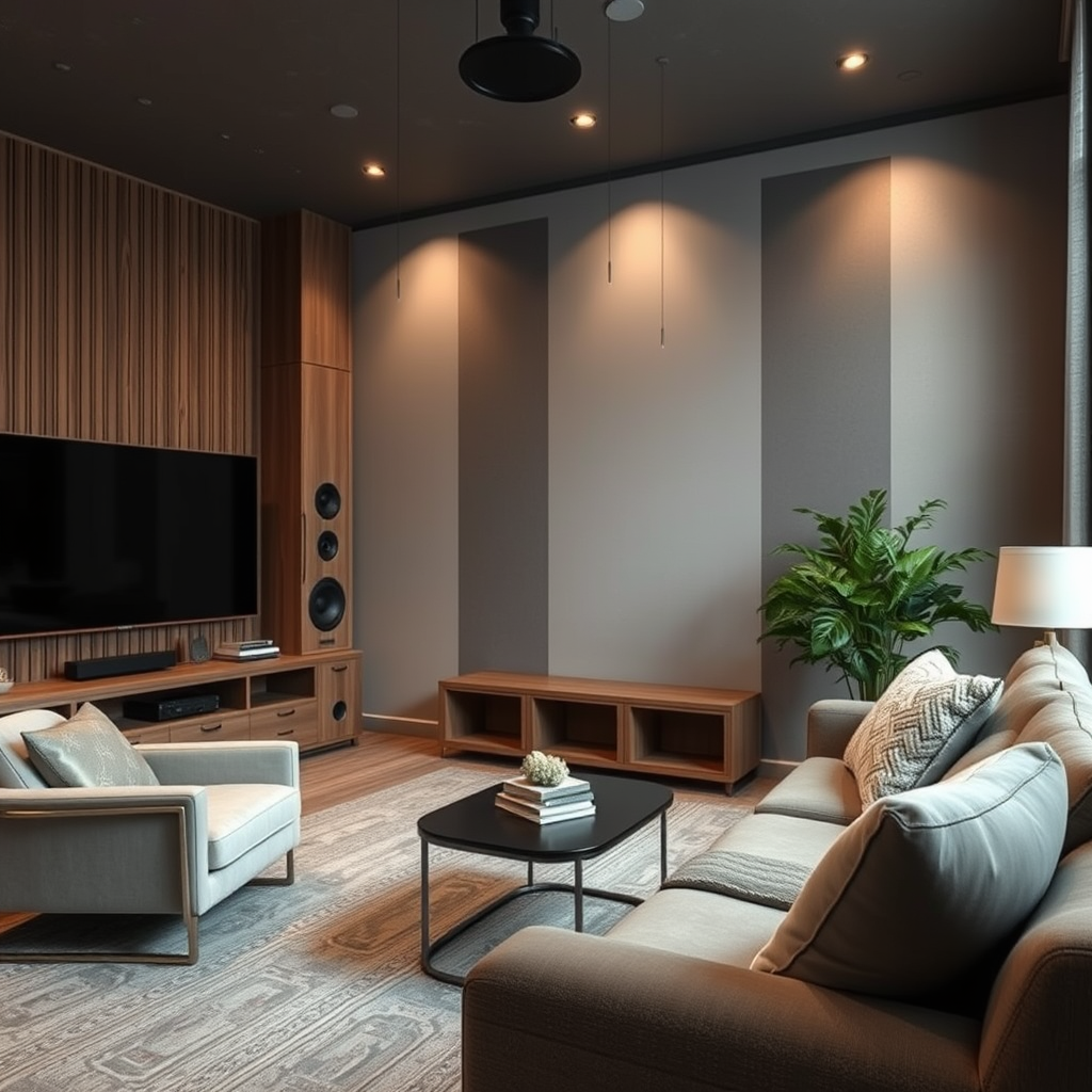 Choosing the Right Materials - How to Reduce Echo in a Home Theater Room
