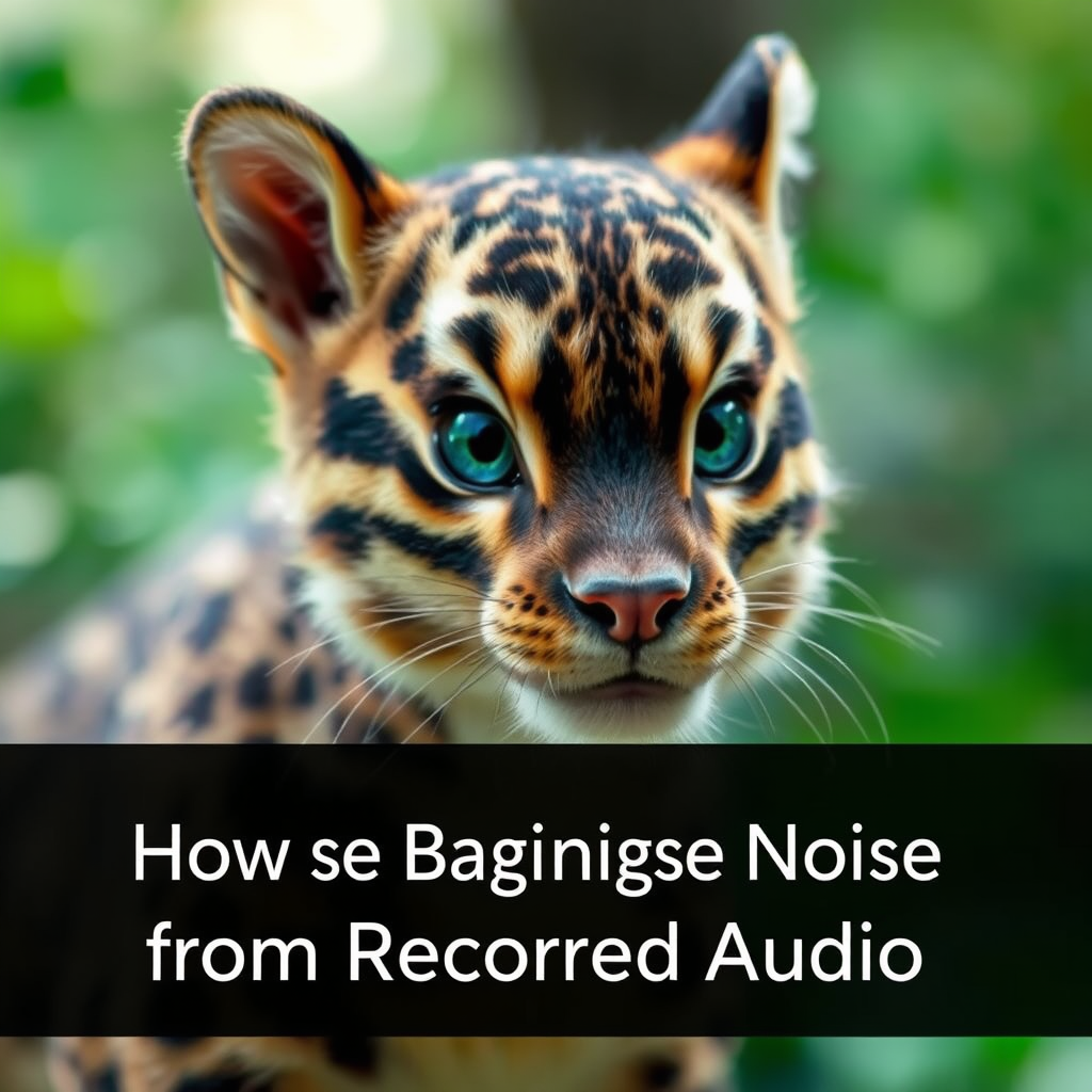 Choosing the Right Software - How to Remove Background Noise from Recorded Audio