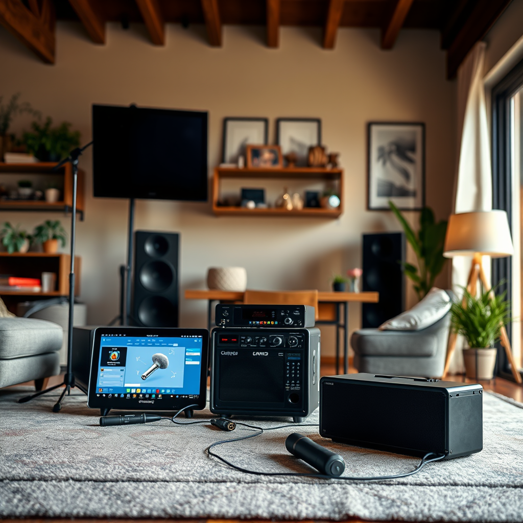 Choosing the Right Karaoke Equipment - How to Set Up a Home Karaoke System