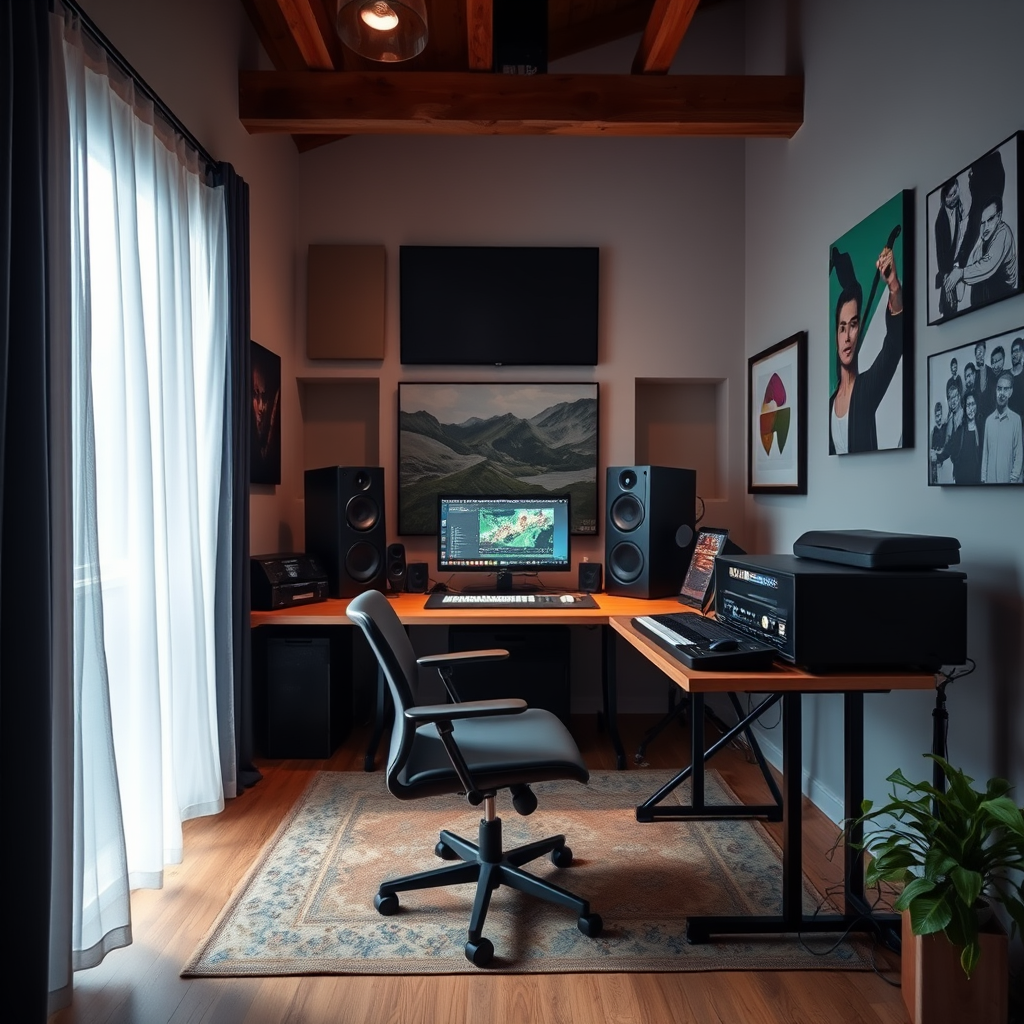 Choosing the Right Space - How to Set Up a Home Studio for Music Production