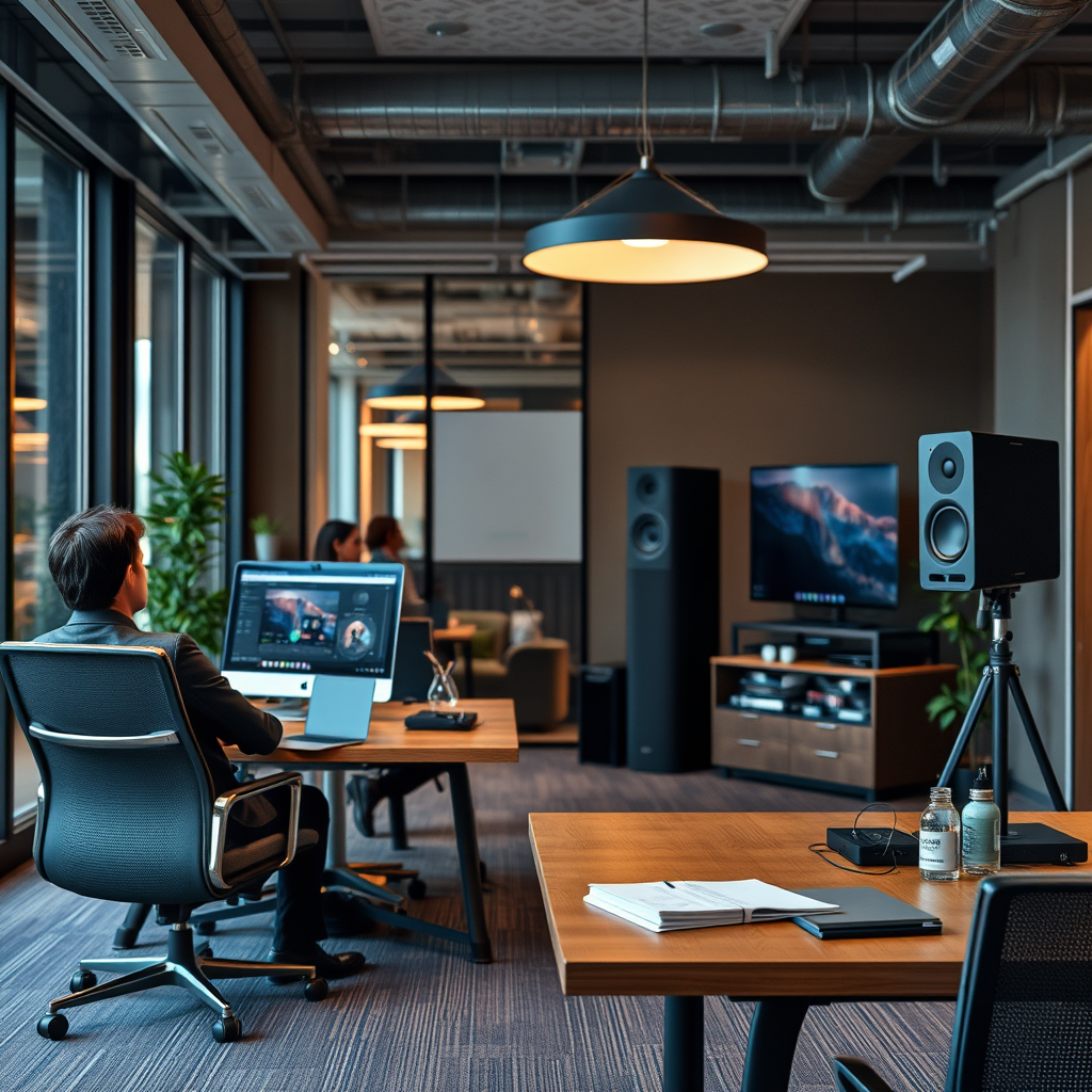 Designing the Sound Layout - How to Set Up an Office Sound System for Productivity
