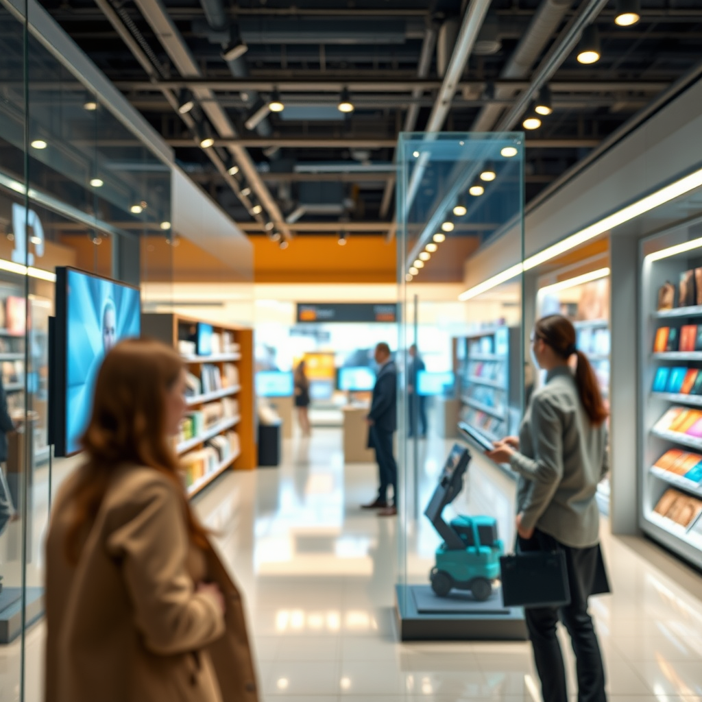 The Rise of Transparent Smart Displays - How Transparent Smart Displays Will Change Retail Shopping