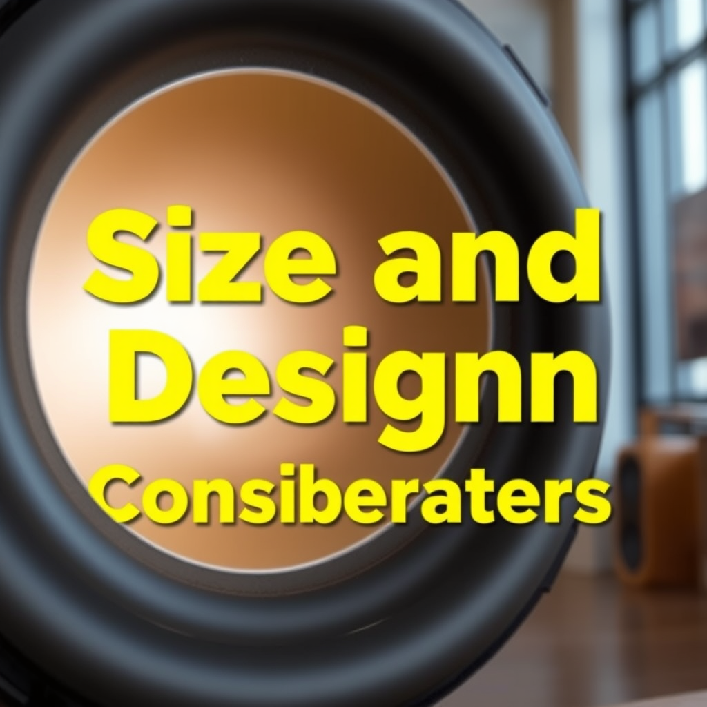 Size and Design Considerations - inch vs. 15-inch Subwoofers: Which One is Better?