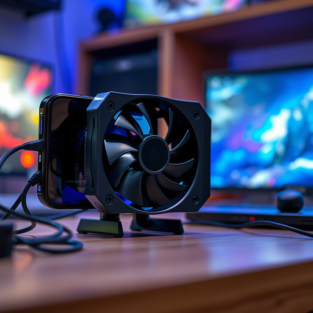 Mobile Phone Cooling Fans - Mobile Gaming Companion Gadgets Worth Buying
