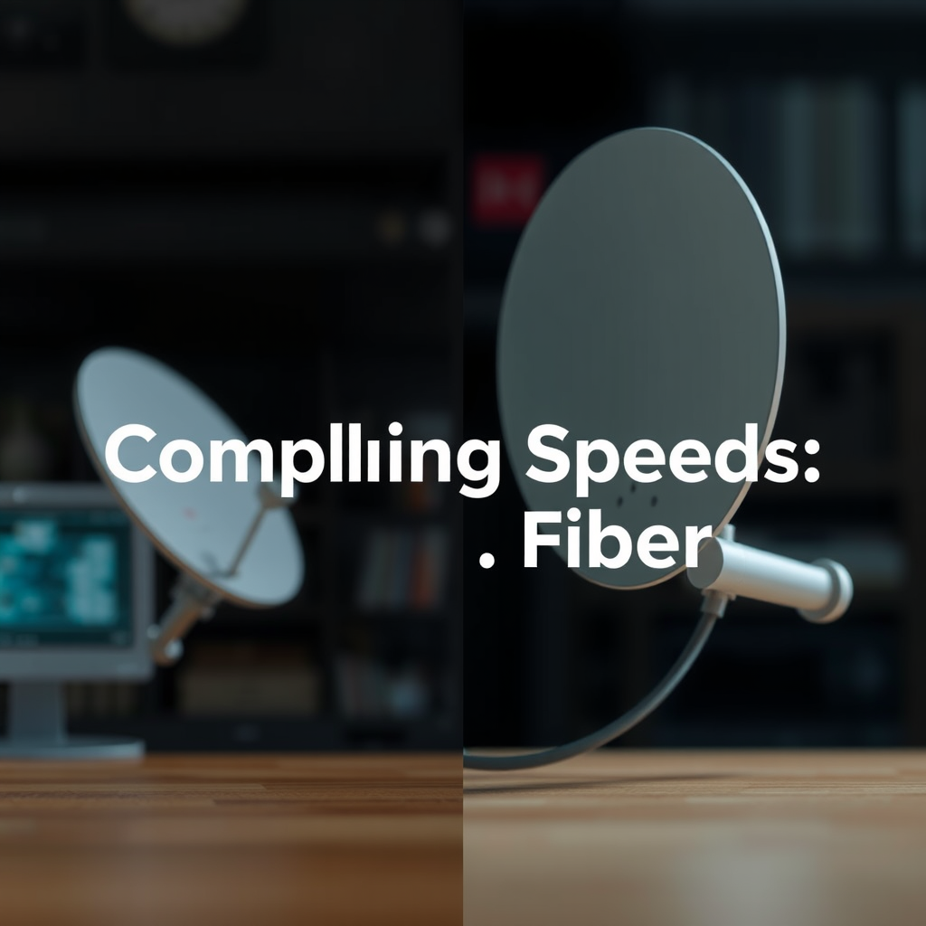 Comparing Speeds: Satellite vs. Fiber - Satellite Internet Speeds Rival Fiber