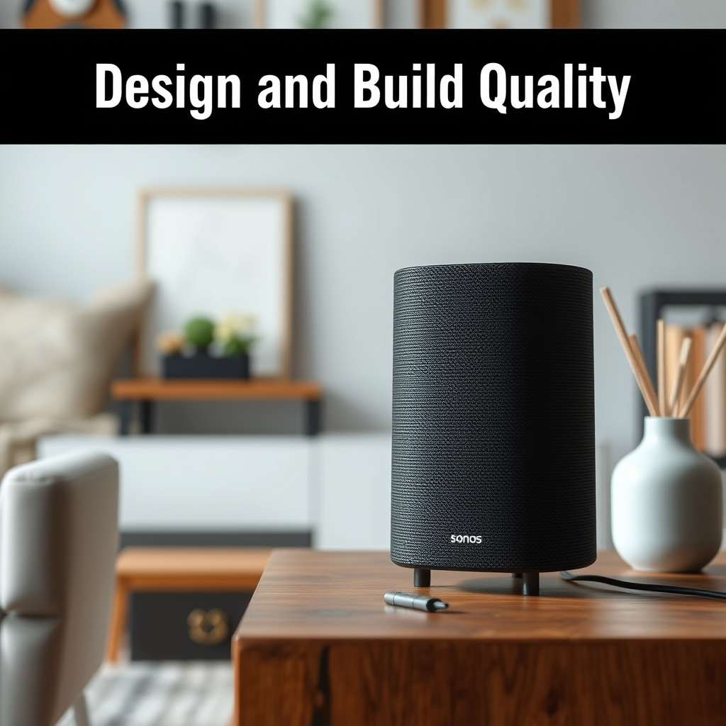 Design and Build Quality - Sonos Five vs. Bose Home Speaker 500: Which Wireless Speaker Sounds Better?
