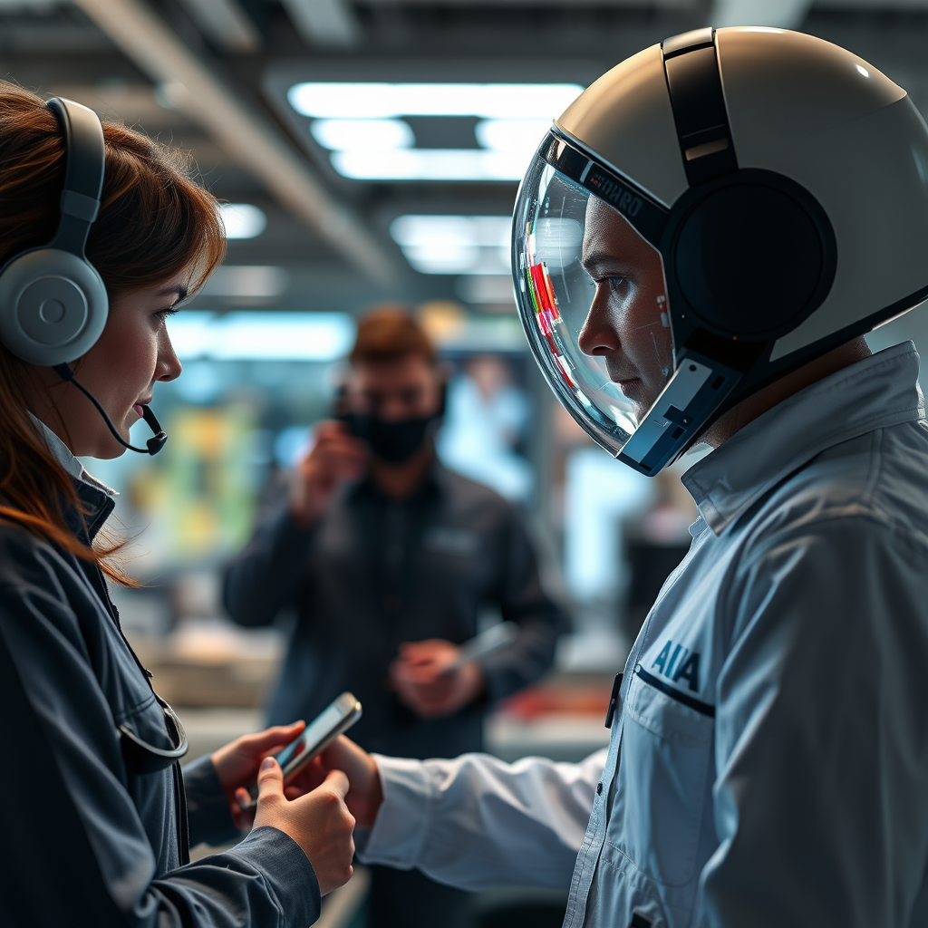 Improved User Interface Design - The Future of AI-Powered Astronaut Helmet Displays