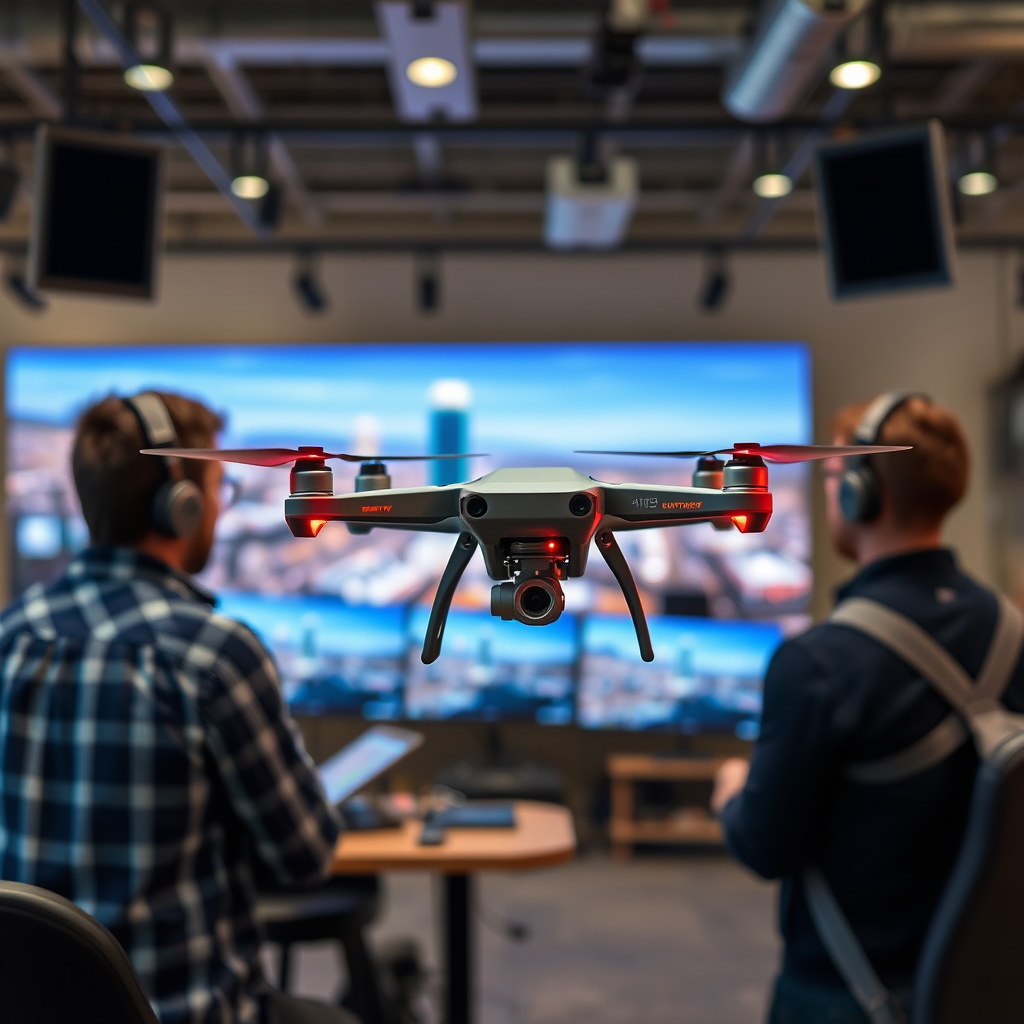 The Evolution of Drone Technology - The Future of AI-Powered Drones in Live Event Broadcasting