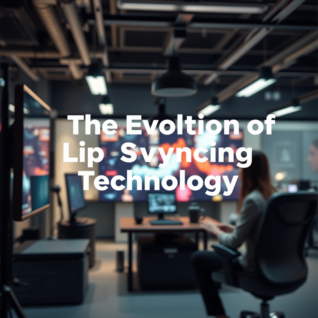 The Evolution of Lip Syncing Technology - The Future of AI-Powered Lip Syncing for Multi-Language Dubbing