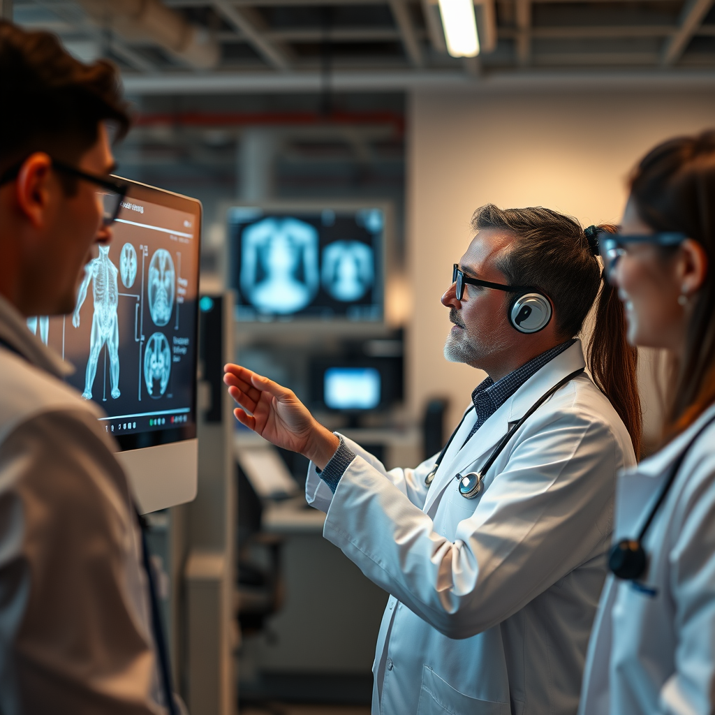 Benefits for Healthcare Professionals - The Future of AI-Powered X-Ray & MRI Displays
