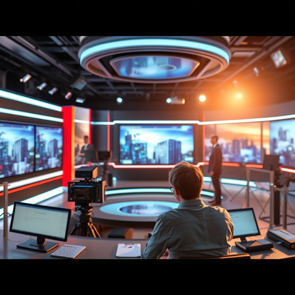 Understanding AI in News Broadcasting - The Rise of AI-Powered Virtual News Anchors