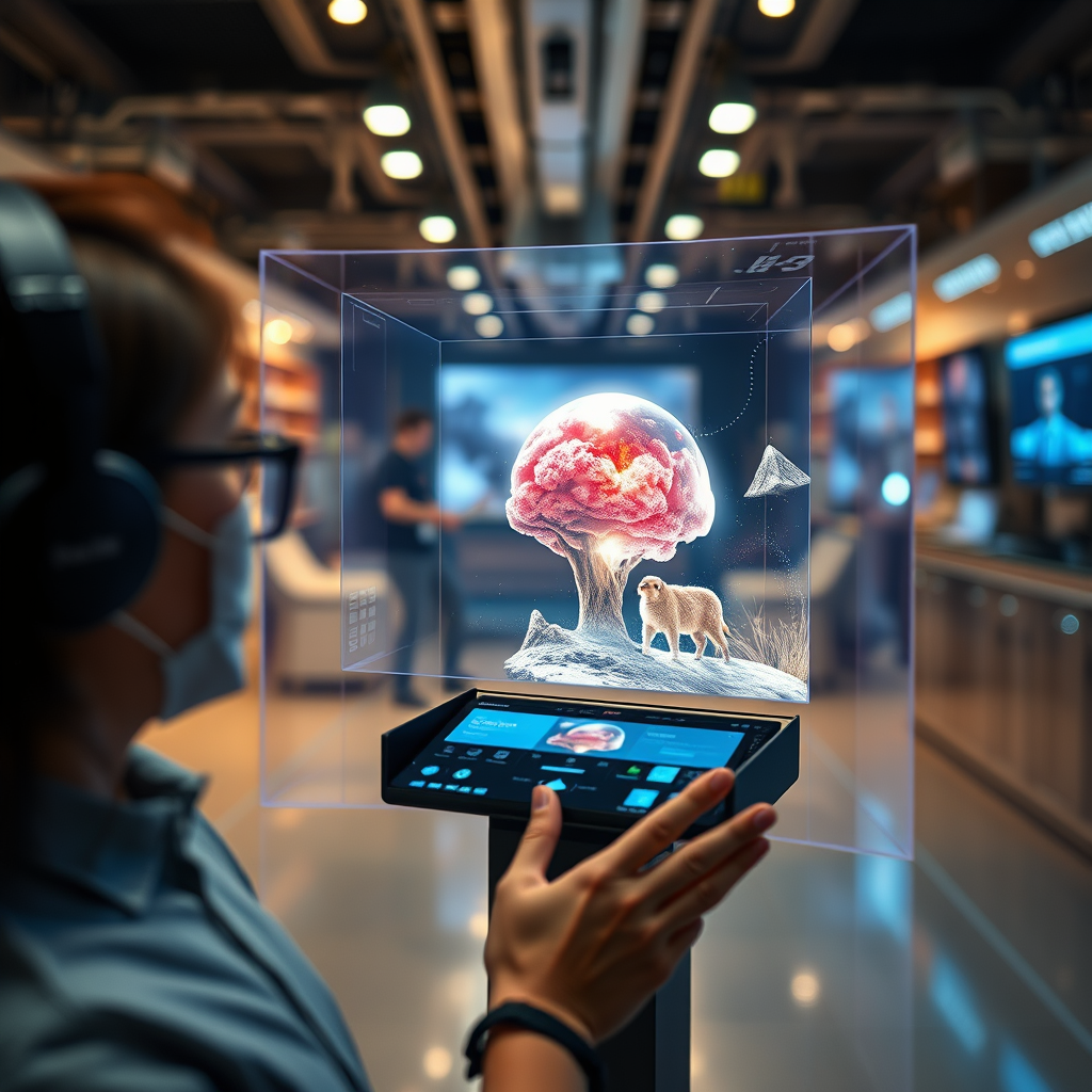 The Technology Behind Holographic Displays - The Role of Holographic Displays in Virtual Worlds