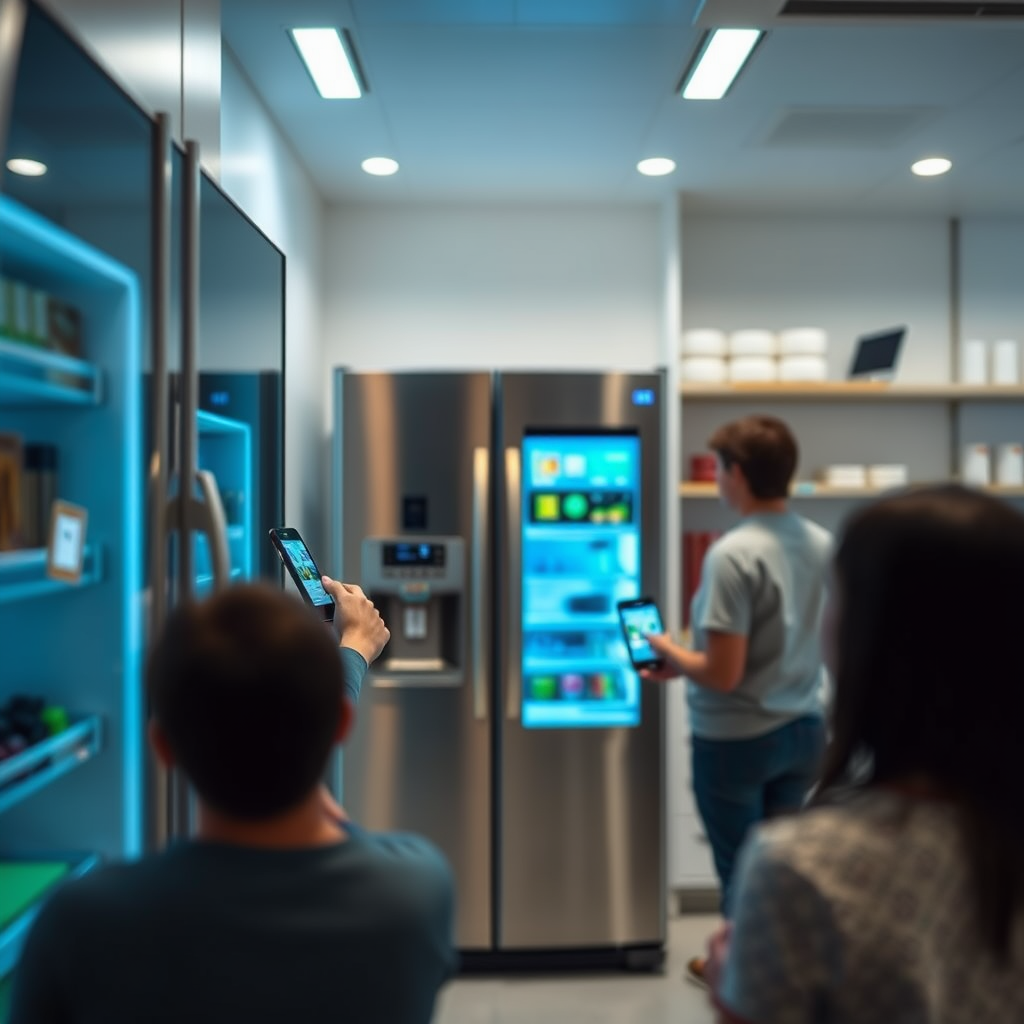Enhancing User Experience with Touchscreens - The Role of Interactive Displays in Smart Refrigerators