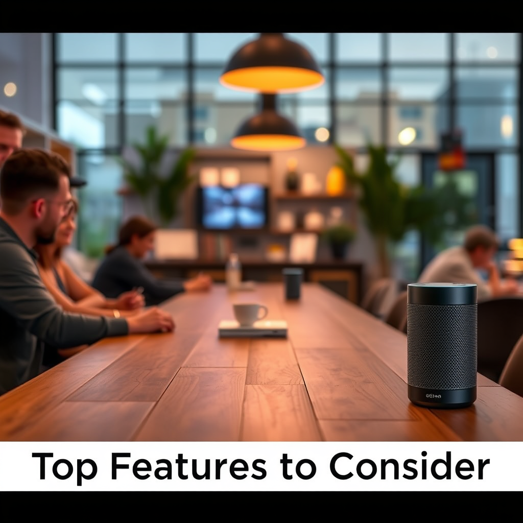 Top Features to Consider - Top 10 Smart Speakers with Alexa and Google Assistant