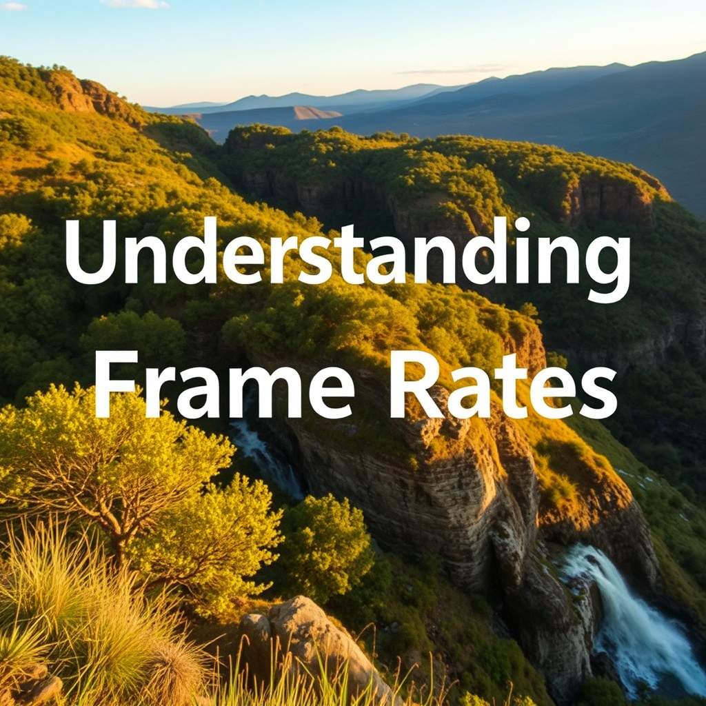 Understanding Frame Rates - What Is the Best Frame Rate for Professional Video Recording?